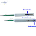 Vie optique de stylo de nettoyage de fibre de Sc / fc / st de viroles de 2.5mm&gt; 800times